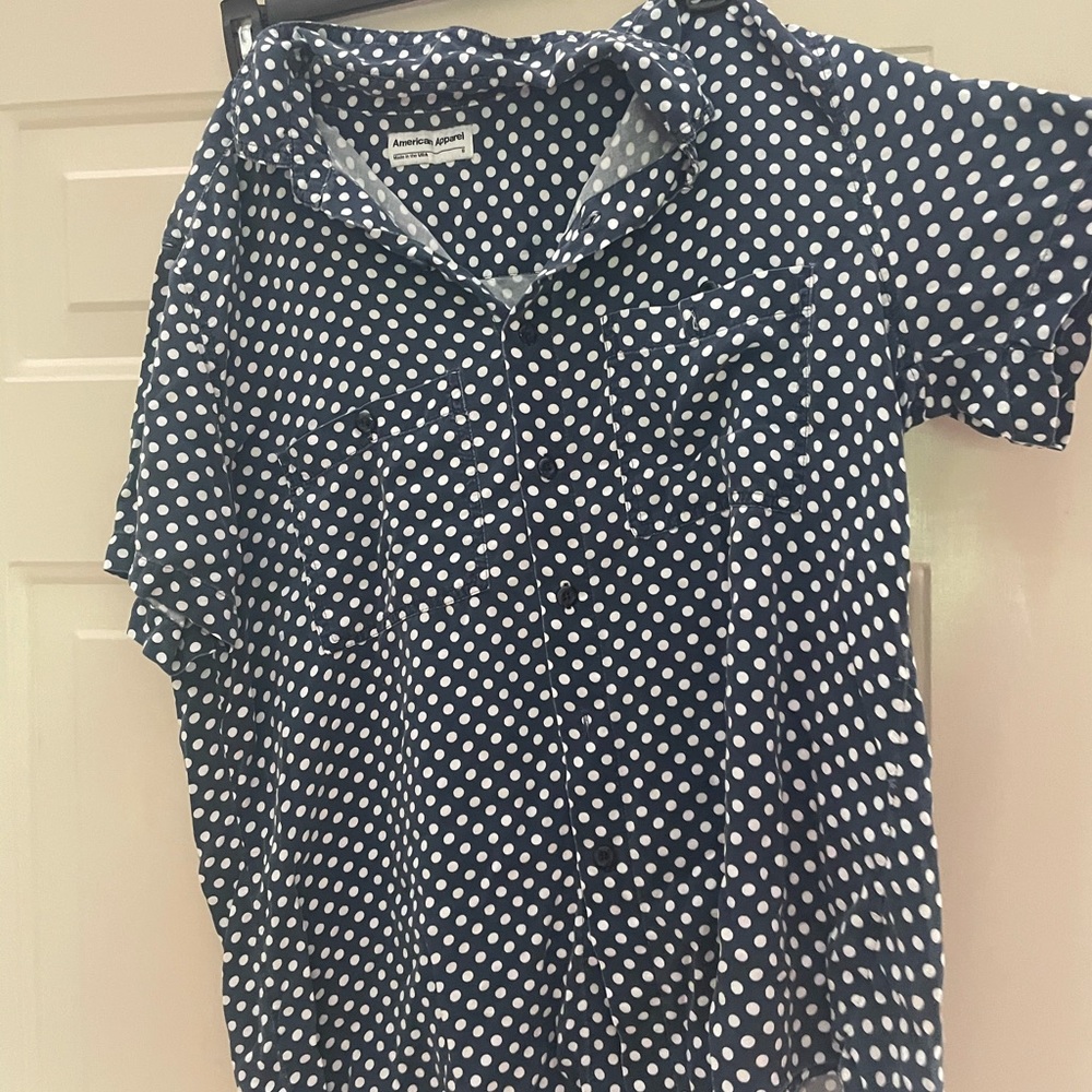 American Apparel button down shirt!